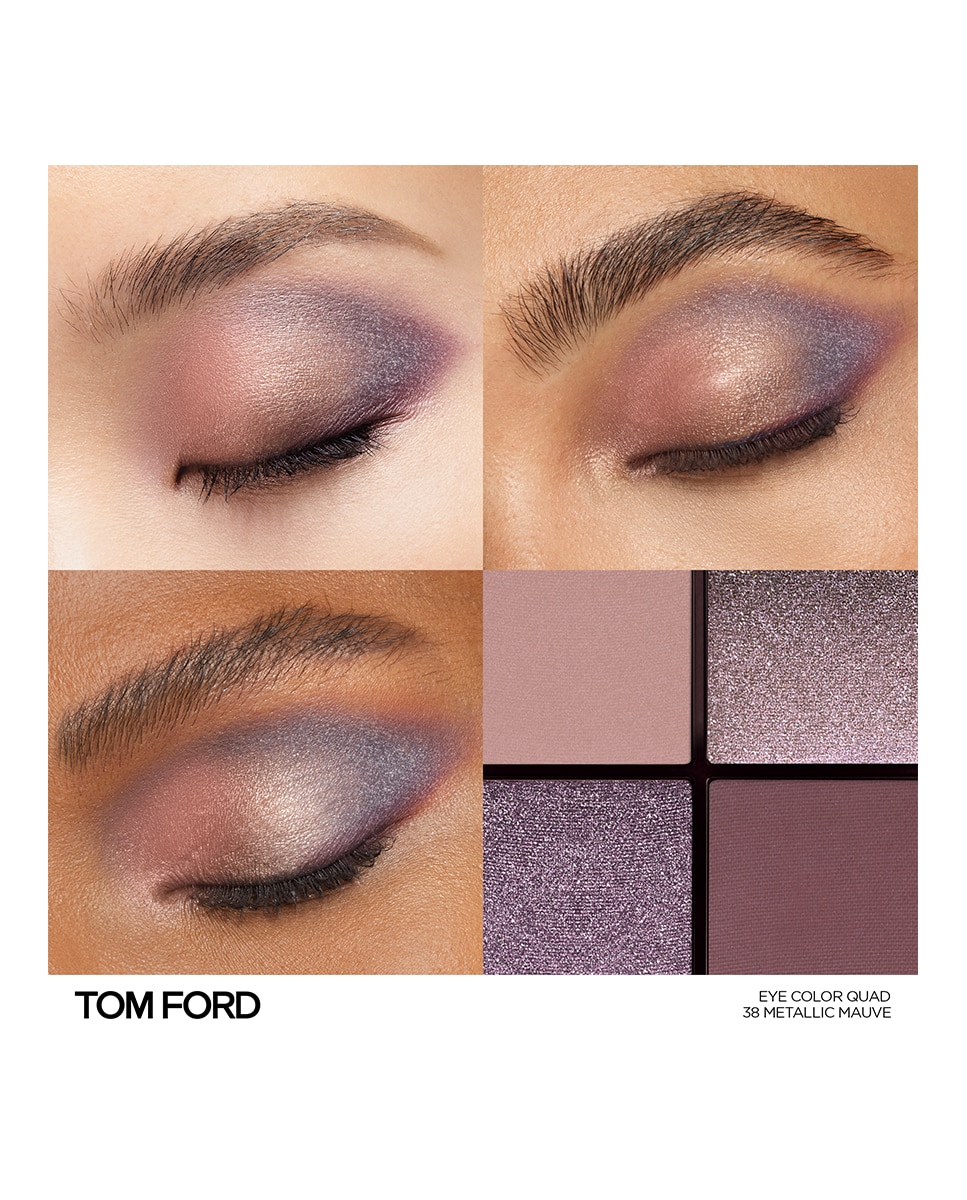 Paleta de sombras Runway Eye Color Quad Crème Tom Ford - MAUVE SLIP MAUVE SLIP-2