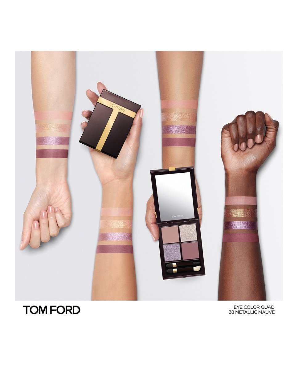 Paleta de sombras Runway Eye Color Quad Crème Tom Ford - MAUVE SLIP MAUVE SLIP-3