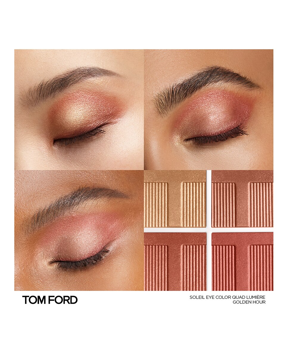 Paleta De Cuatro Sombras De Ojos Lumière Tom Ford - Golden Hour Golden Hour-2