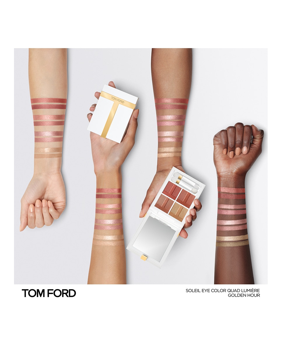 Paleta De Cuatro Sombras De Ojos Lumière Tom Ford - Golden Hour Golden Hour-3