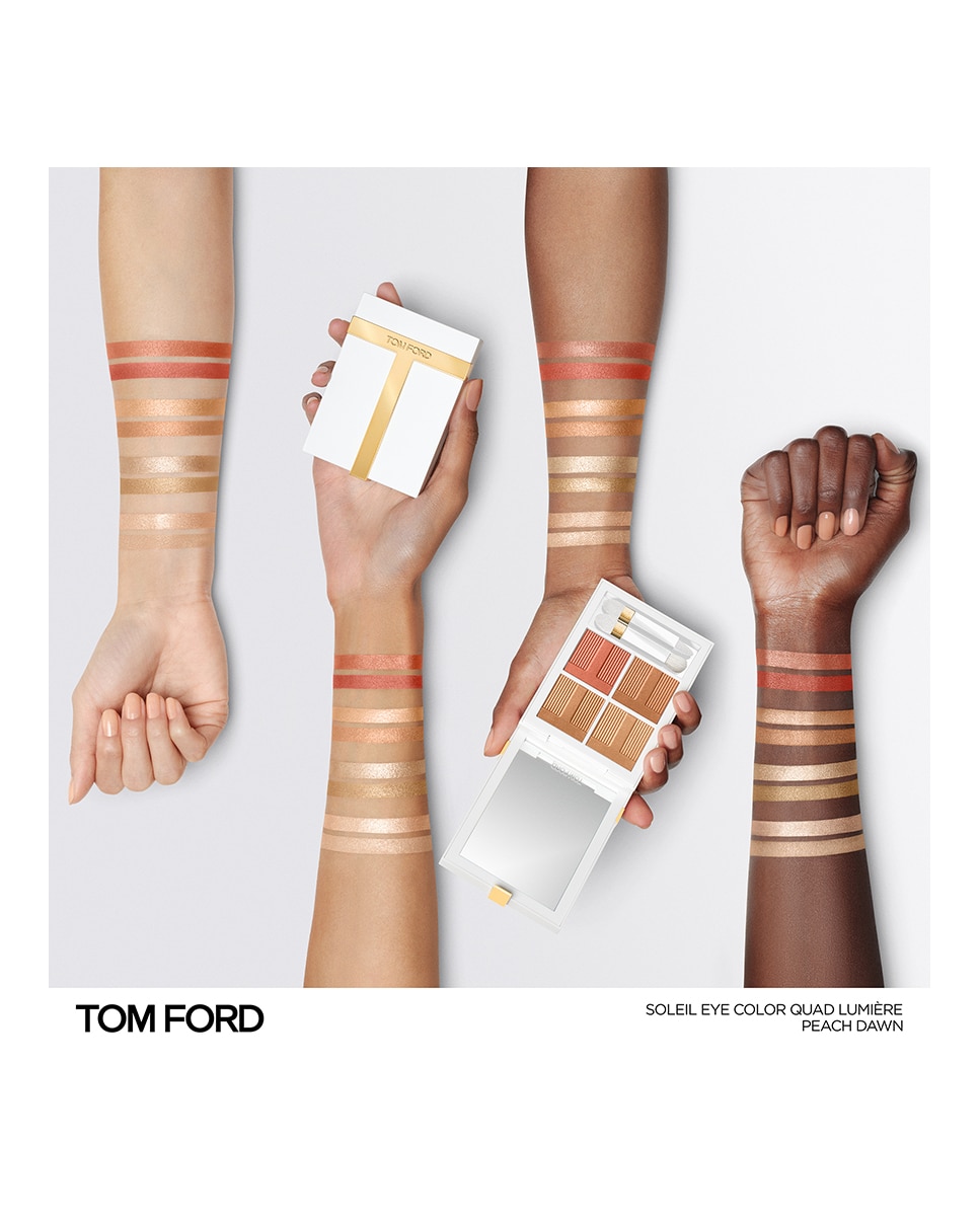 Paleta De Cuatro Sombras De Ojos Lumière Tom Ford - Peach Dawn Peach Dawn-3