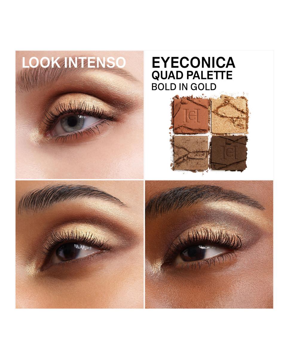 Eyeconica Quad Palette Paleta De Sombras - 01 Bold in Gold 4,5 g 01 Bold in Gold-4