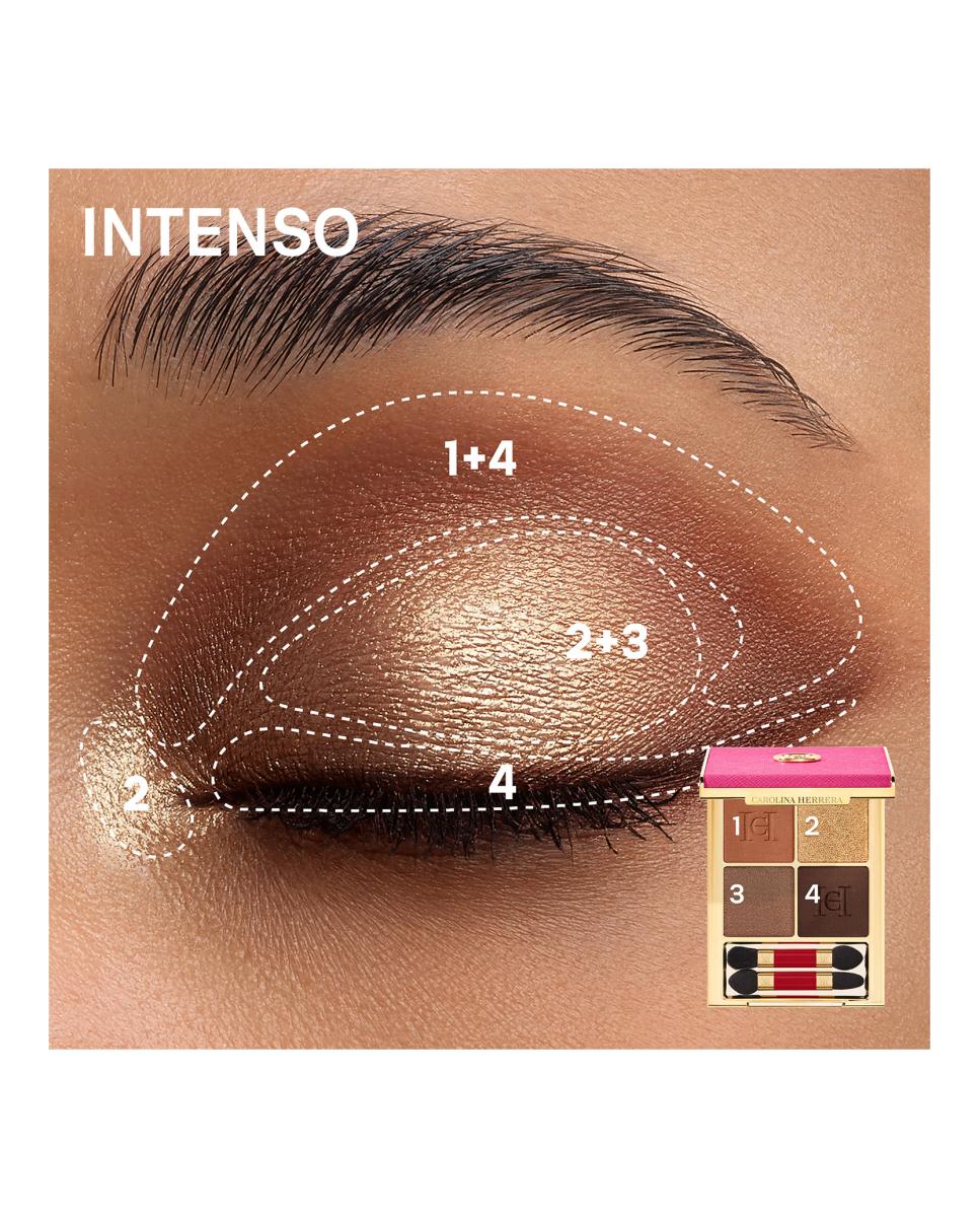 Eyeconica Quad Palette Paleta De Sombras - 01 Bold in Gold 4,5 g 01 Bold in Gold-5