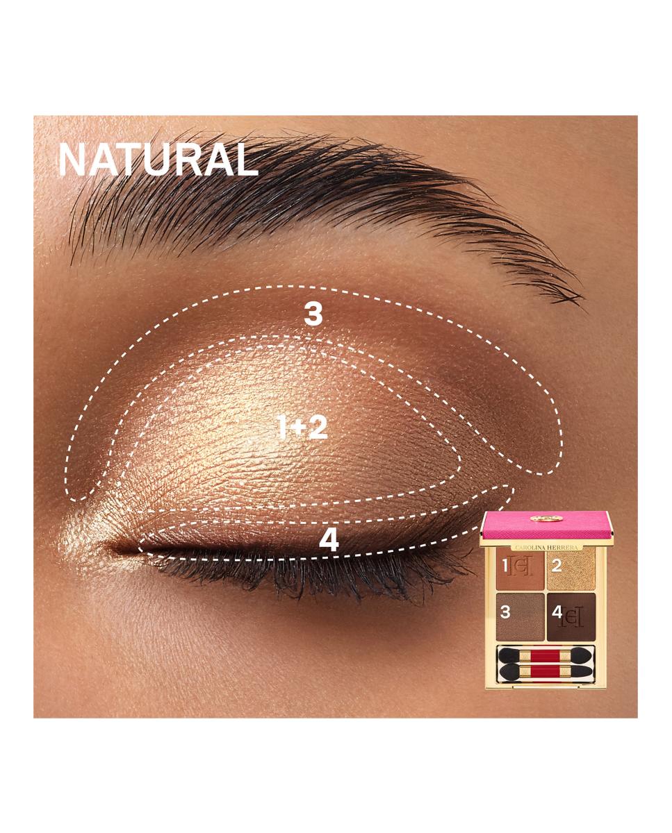 Eyeconica Quad Palette Paleta De Sombras - 01 Bold in Gold 4,5 g 01 Bold in Gold-7