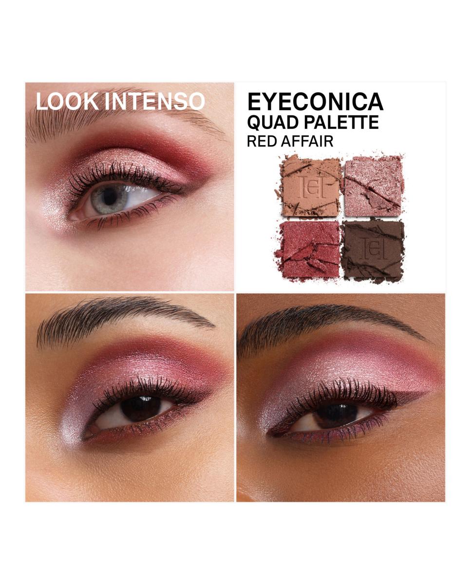 Eyeconica Quad Palette Paleta De Sombras - 02 Red Affair 4,5 g 02 Red Affair-3