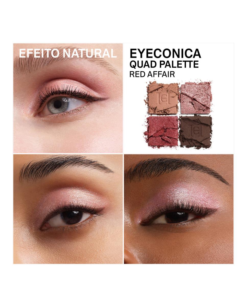 Eyeconica Quad Palette Paleta De Sombras - 02 Red Affair 4,5 g 02 Red Affair-5