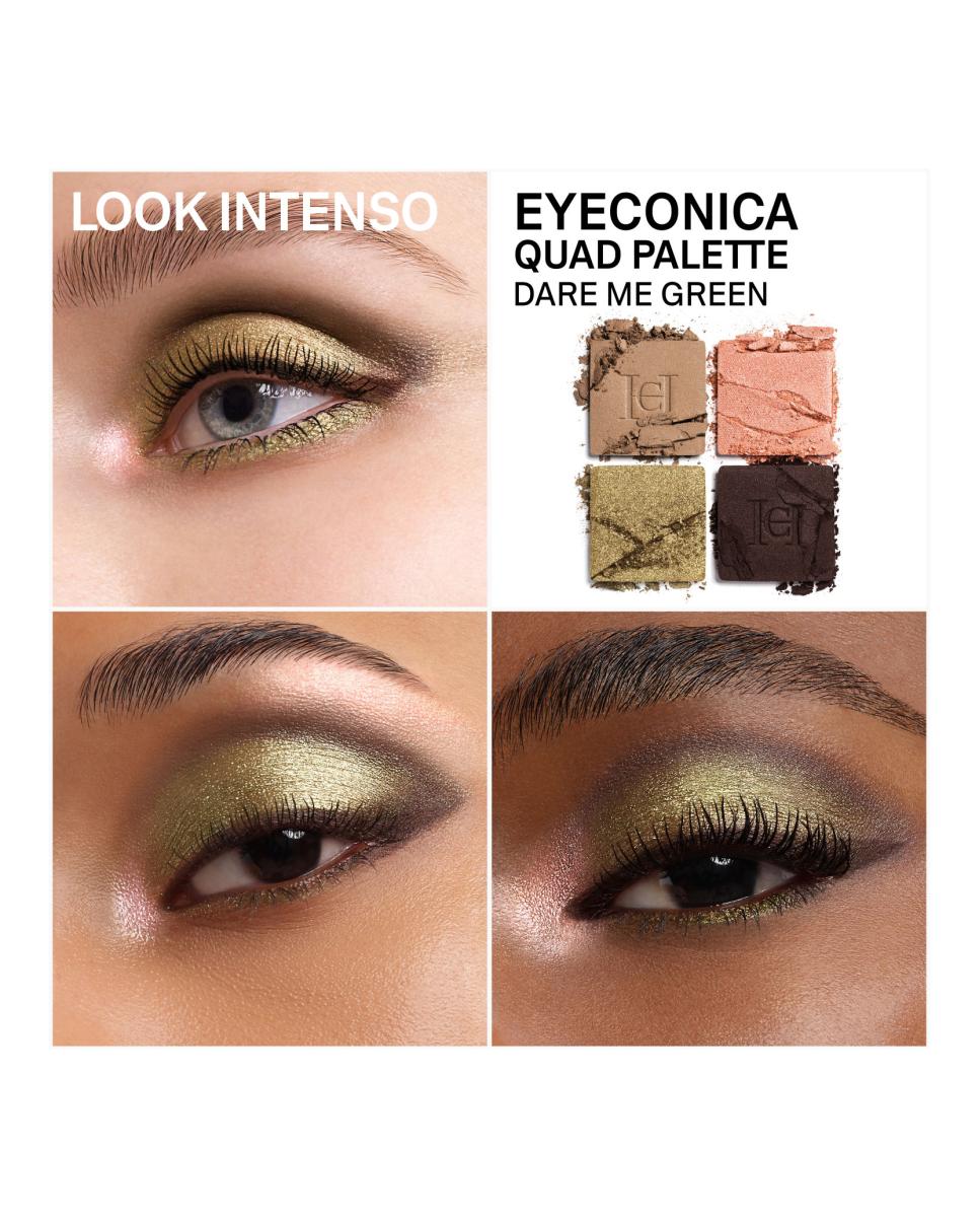 Eyeconica Quad Palette Paleta De Sombras - 03 Dare Me Green 4,5 g 03 Dare Me Green-3