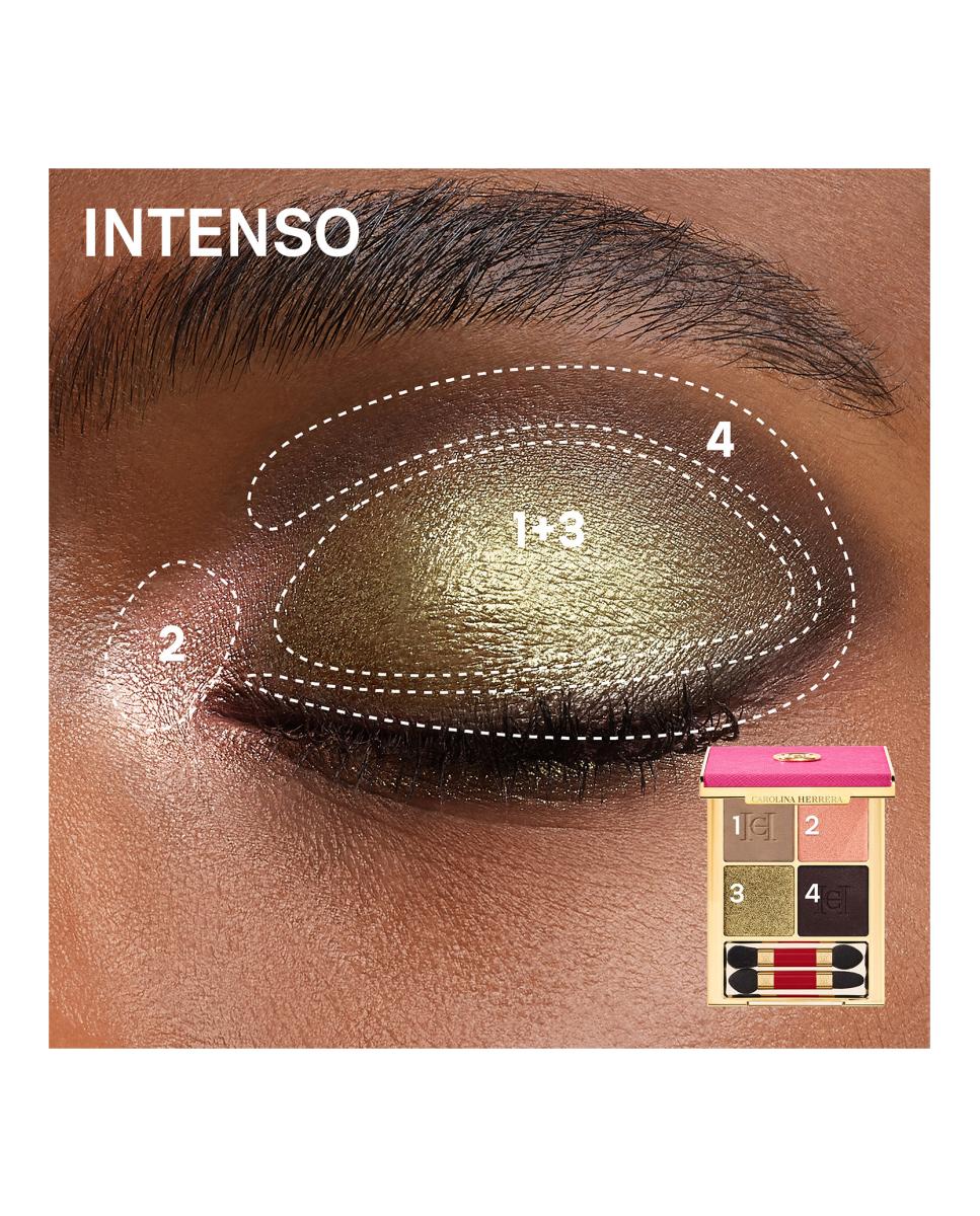 Eyeconica Quad Palette Paleta De Sombras - 03 Dare Me Green 4,5 g 03 Dare Me Green-4