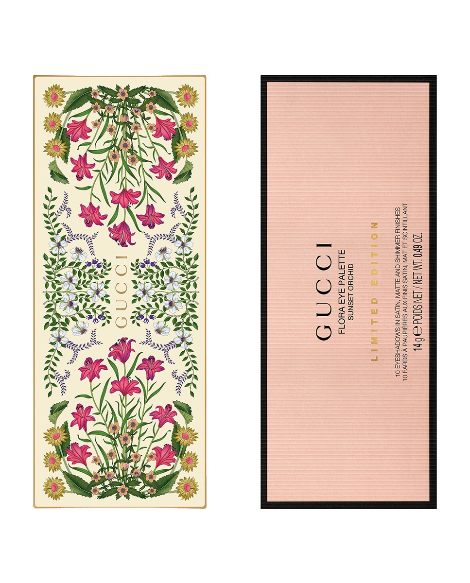 Paleta de Sombras de Ojos Flora Sunset Orchid Gucci 2