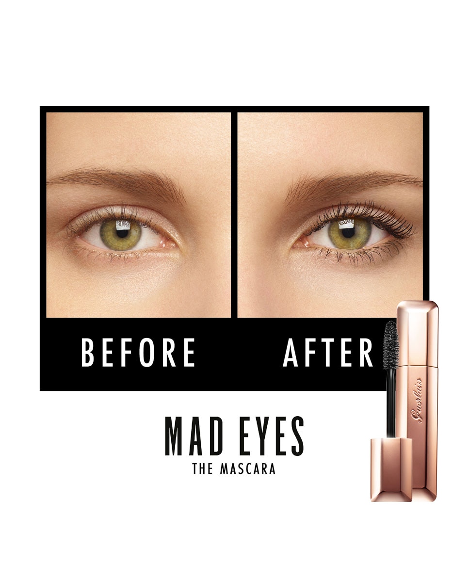 Imagen 3 de Máscara de pestañas Mad Eyes Guerlain - 03 Bleu 8,5 ml 01 Noir