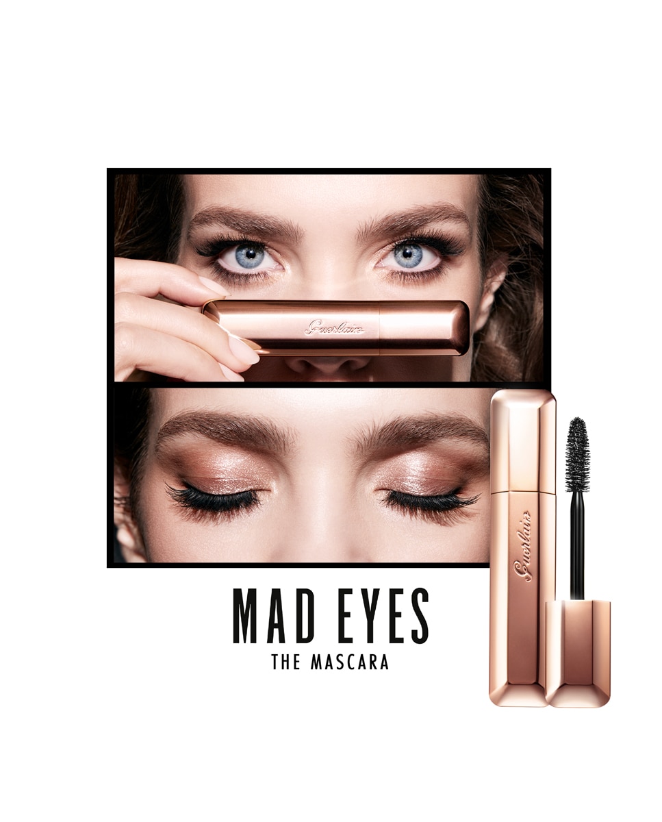 Imagen 6 de Máscara de pestañas Mad Eyes Guerlain - 03 Bleu 8,5 ml 01 Noir