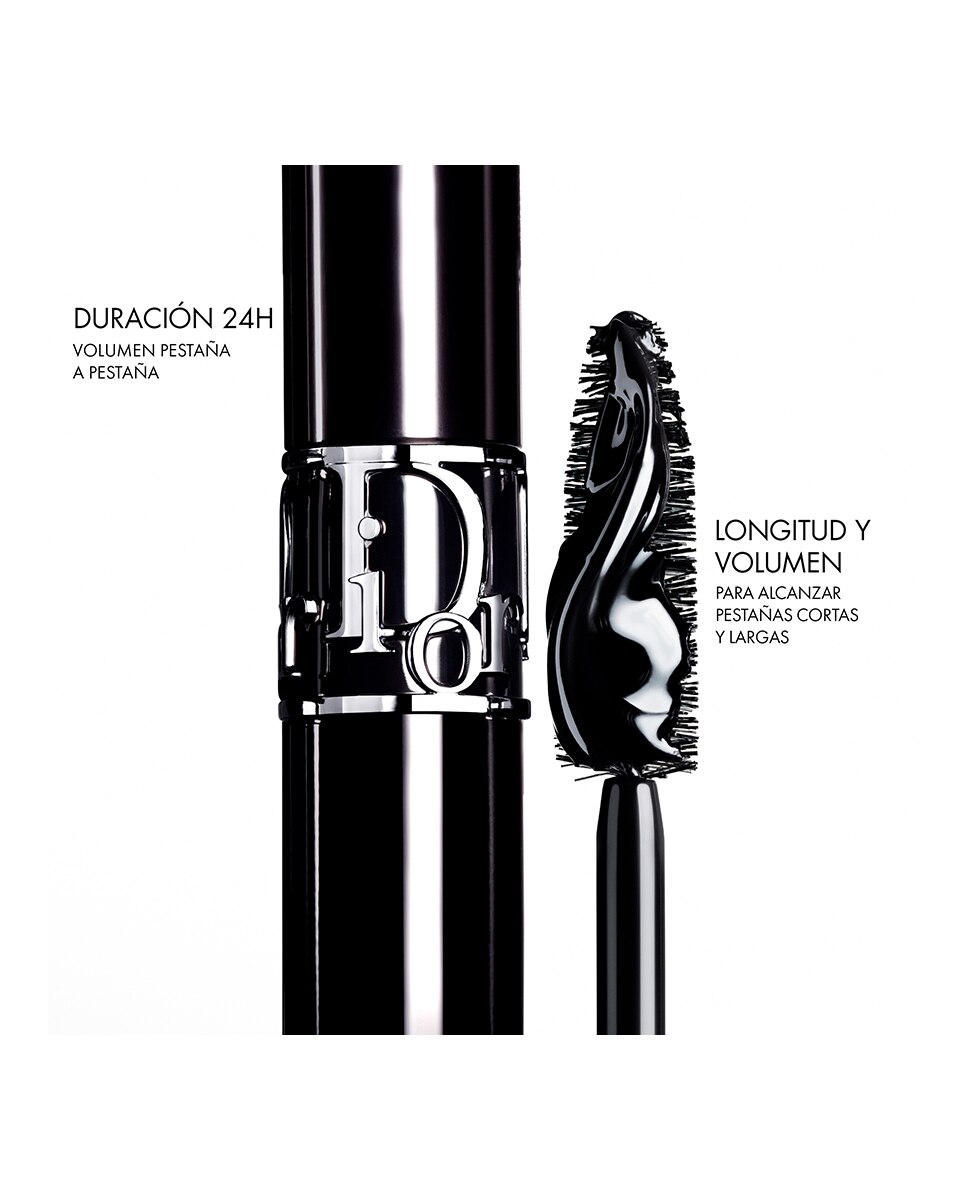 Diorshow Máscara volumen a medida 24 horas - definición pestaña a pestaña - fórmula con tratamiento - 90 % de ingredientes de origen natural - 288 Blue 288 Blue-3