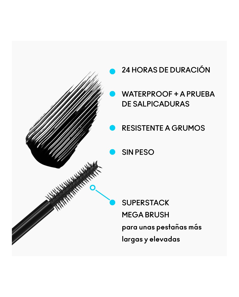 M·A·CStack Máscara de Pestañas Waterproof - 12 ml 3