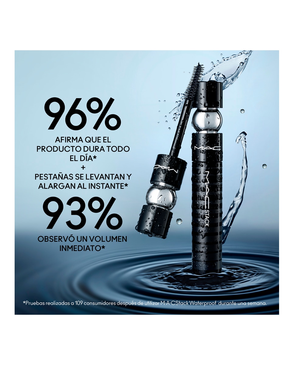 M·A·CStack Máscara de Pestañas Waterproof - 12 ml 5