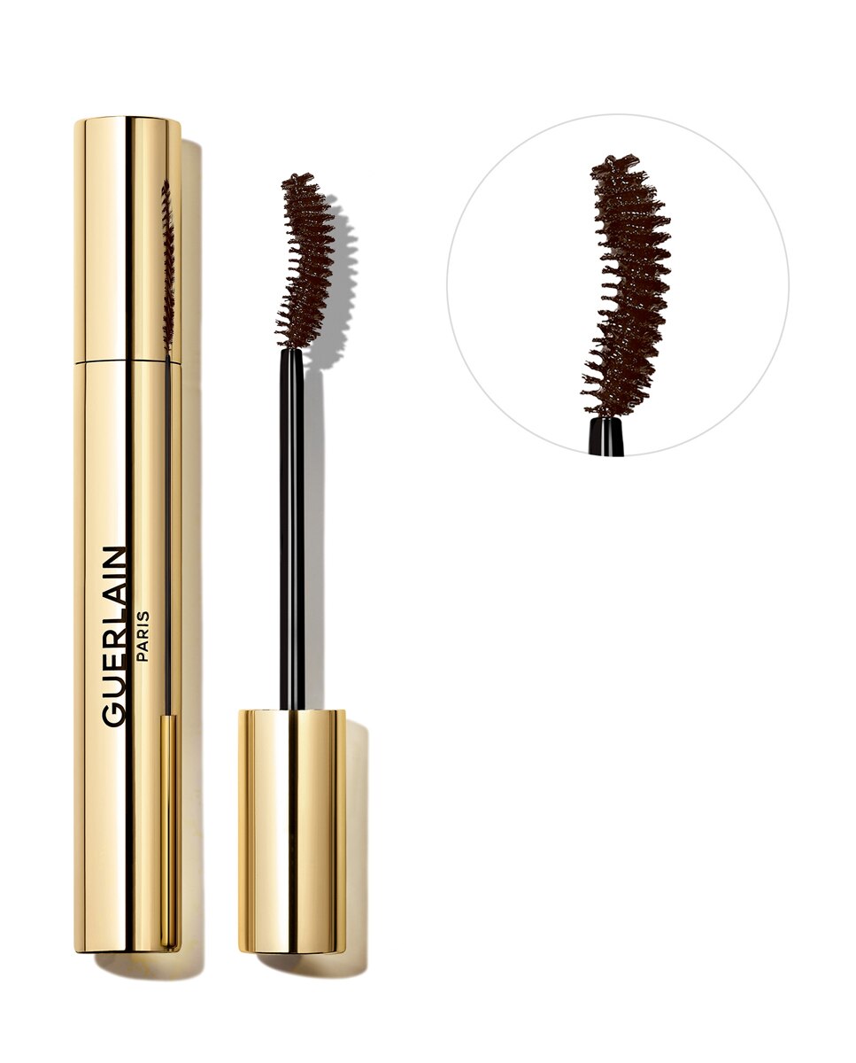 Imagen 3 de Máscara De Pestañas Curva Y Volumen Intenso 24 H Noir G Guerlain - 01 Brown 01 Brown