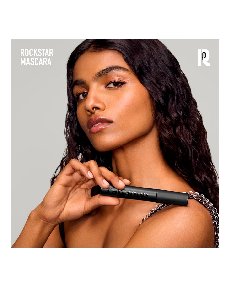 Máscara de Pestañas Rockstar 8 ml Rabanne - Deep Black 4,5 ml Deep Black-7
