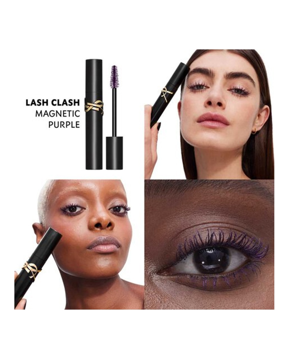 Máscara De Pestañas Volumen Extremo Lash Clash Mascara Yves Saint Laurent - MAGNETIC PURPLE MAGNETIC PURPLE-3