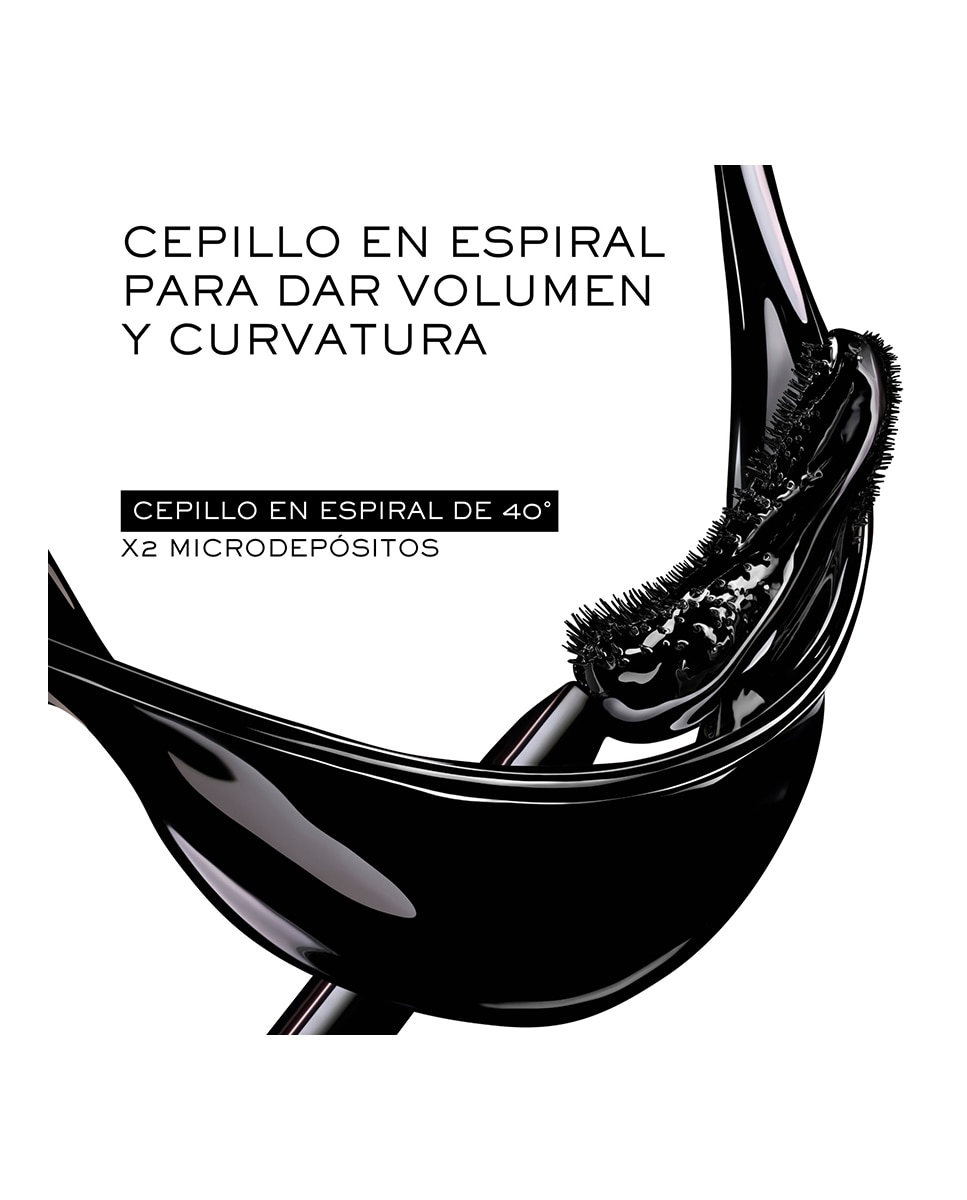 Máscara de Pestañas Lash Idôle Curl Goddess Lancôme - Black Black-2