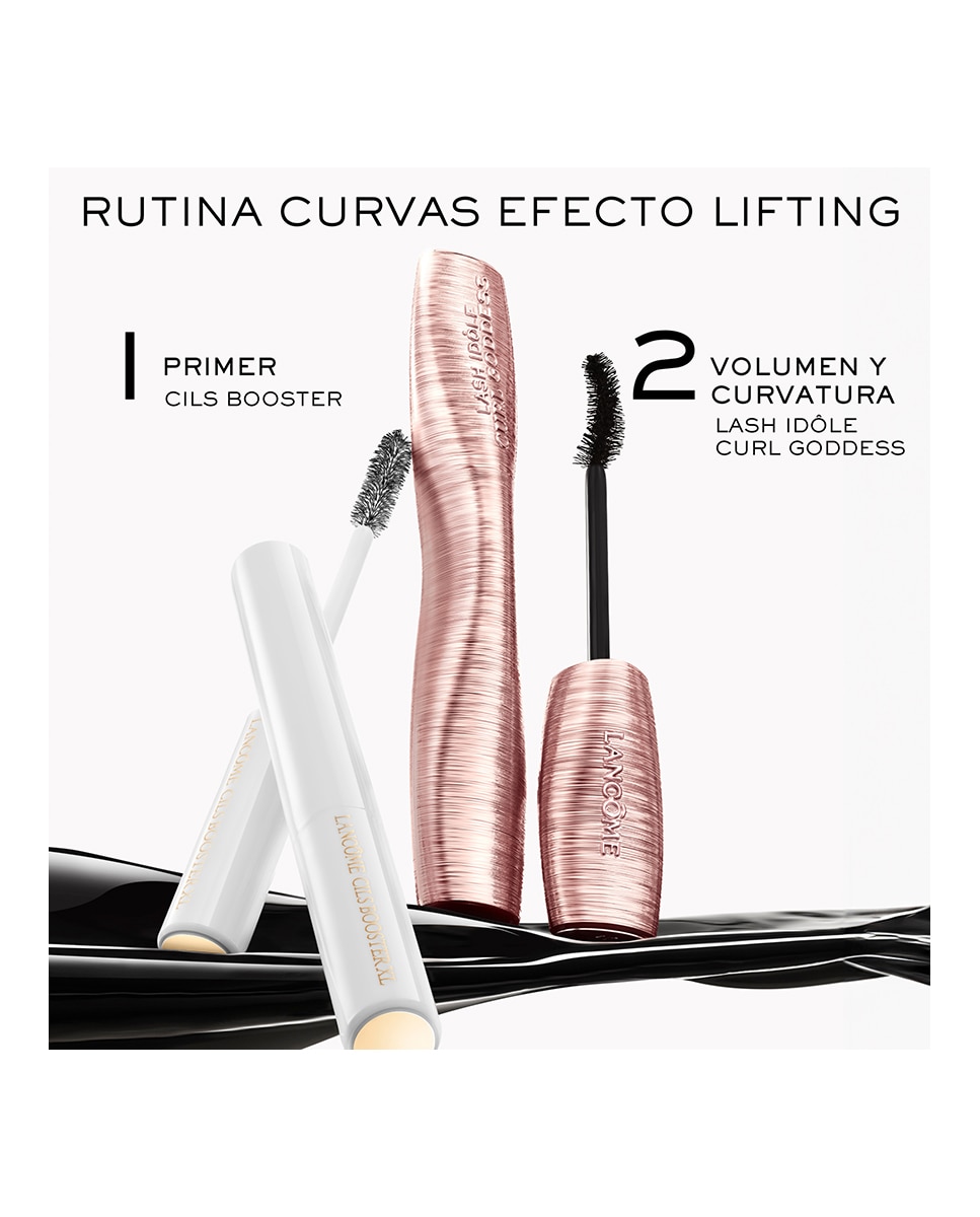 Máscara de Pestañas Lash Idôle Curl Goddess Lancôme - Black Black-7
