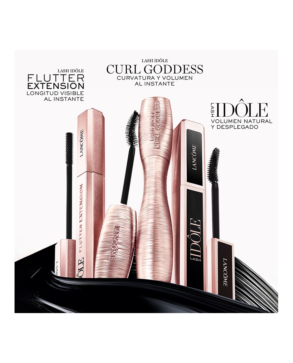 Máscara de Pestañas Lash Idôle Curl Goddess Lancôme - Black Black-8