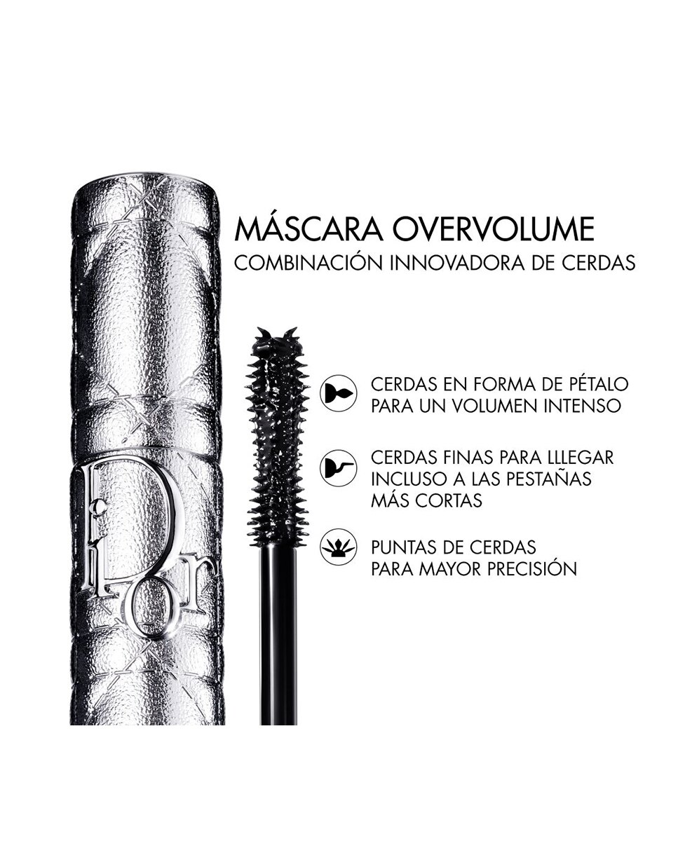 Diorshow Overvolume Waterproof Máscara waterproof volumen extremo 48 horas - 090 Overblack 090 Overblack-3