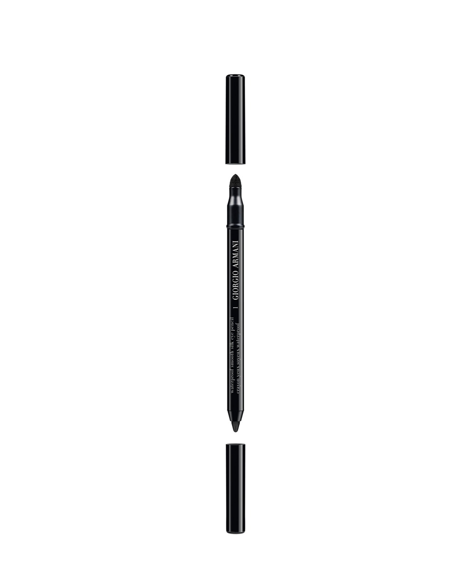 Lápiz de ojos Smooth Silk Eye Pencil Waterproof Giorgio Armani - Granite Black Granite Black-2
