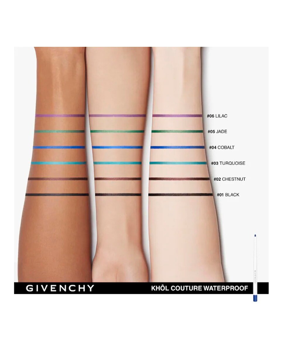 Delineador de ojos Khol Couture waterproof Givenchy N3 TURQUOISE R1-3