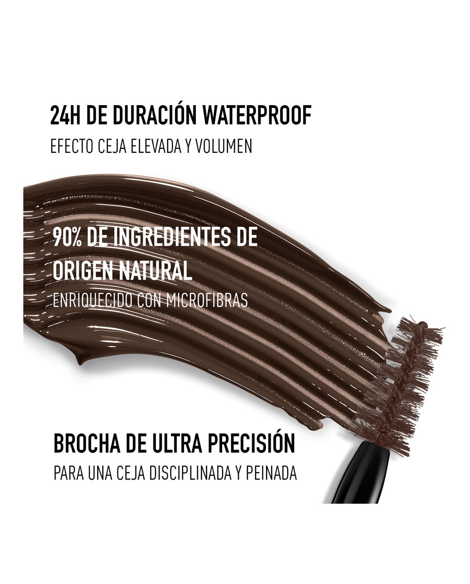 Diorshow On Set Brow Máscara de cejas - fijadora de color - efecto disciplinado 24 horas - 90 % de ingredientes de origen natural - 00 Universal 00 Universal-2
