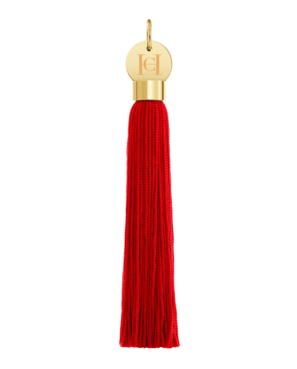 Accesorio Borla Colgante Carolina Herrera - Rojo Rojo-1