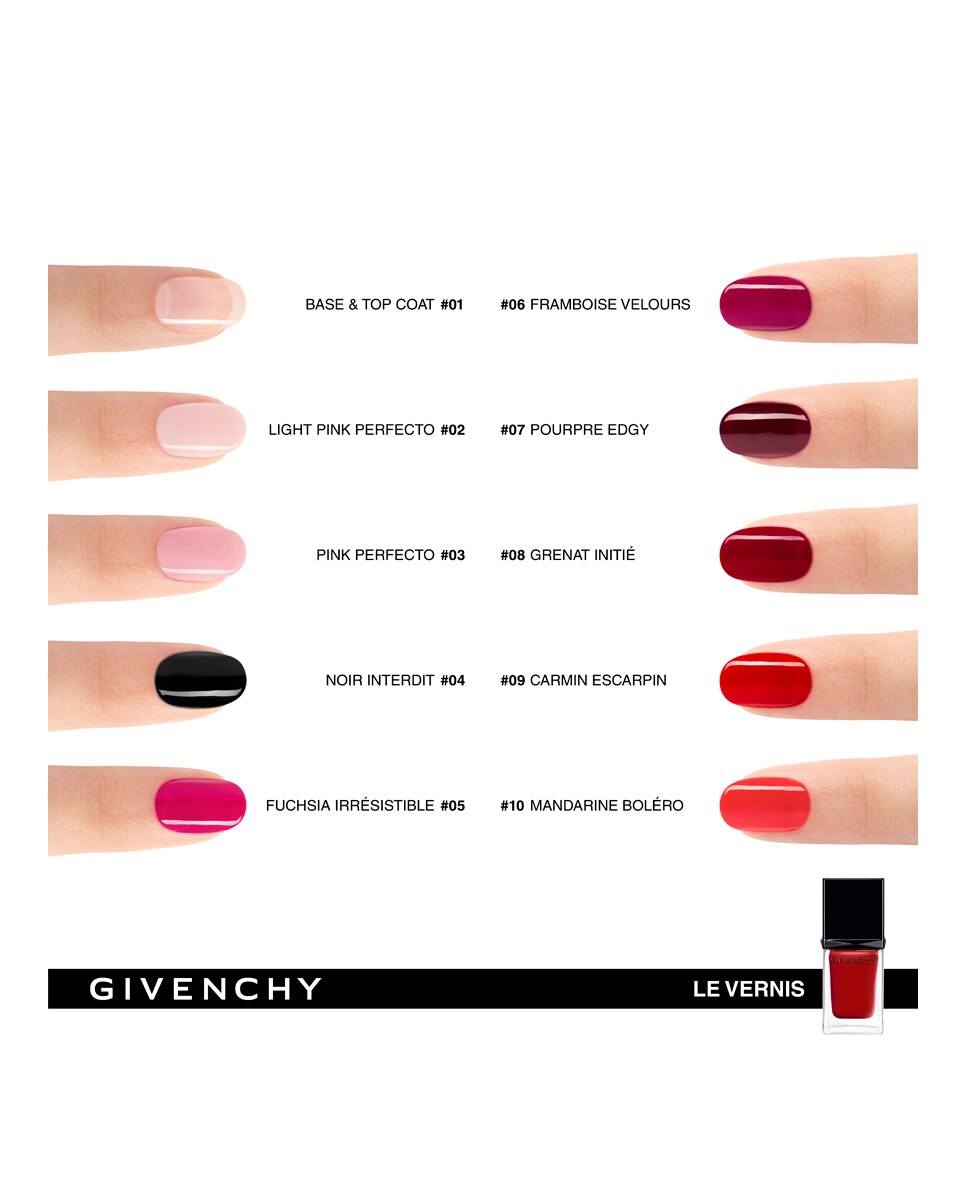 Laca de uñas Le Vernis Givenchy - Base & Top Coat 01 10 ml Base & Top Coat 01-2