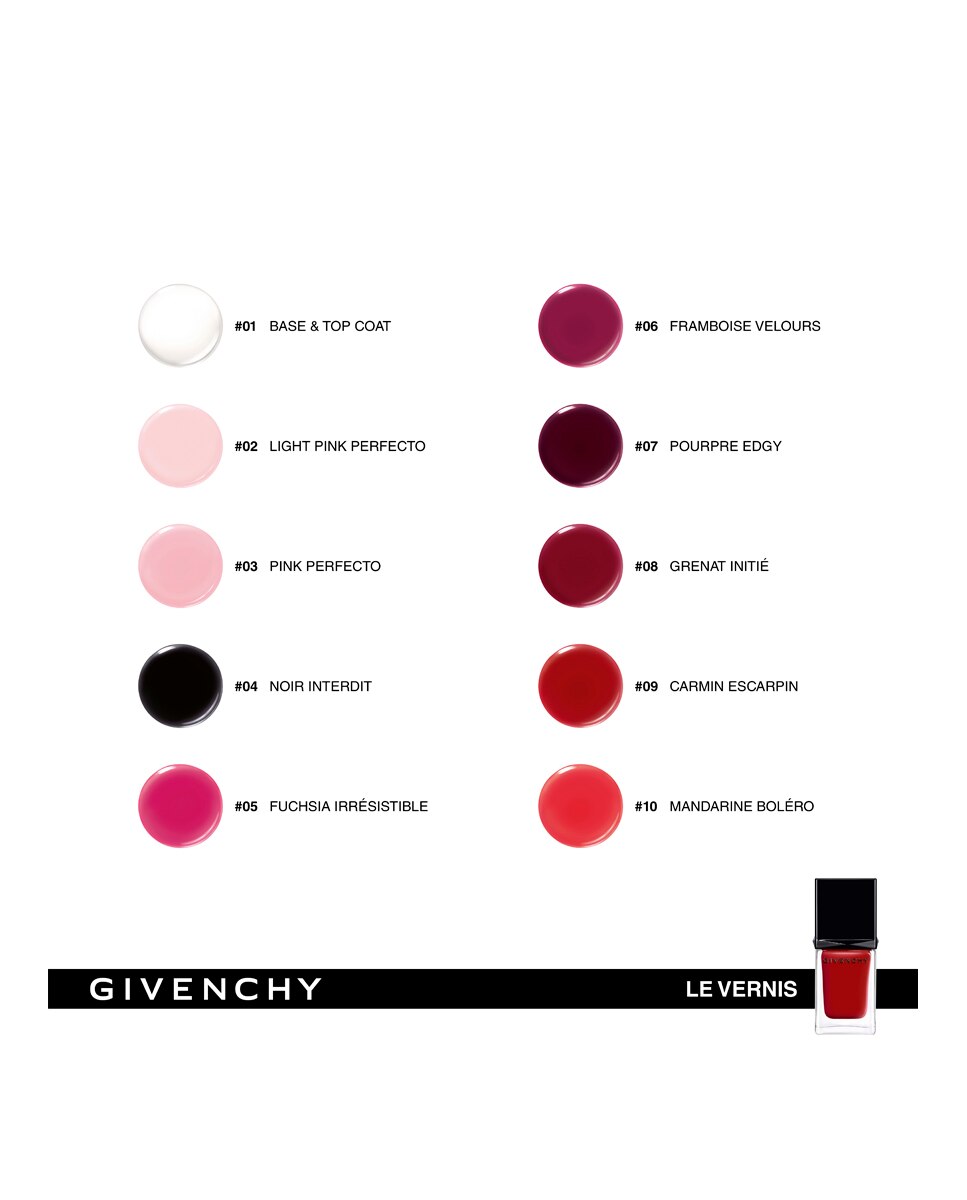 Laca de uñas Le Vernis Givenchy - Base & Top Coat 01 10 ml Base & Top Coat 01-4