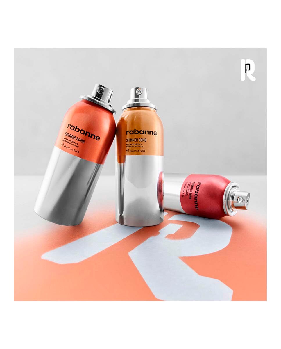 Bruma Facial y Corporal Shimmer Bomb Spray Rabanne - Bronze Doré 75 ml Bronze Doré-2