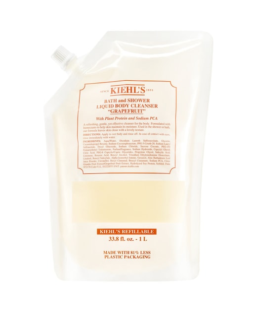 Kiehl’s – Gel de baño y champú con aroma Pomelo Bath and Shower Liquid Body Cleanser ‘gAPEFRUIT’ 1L Kiehl’s.