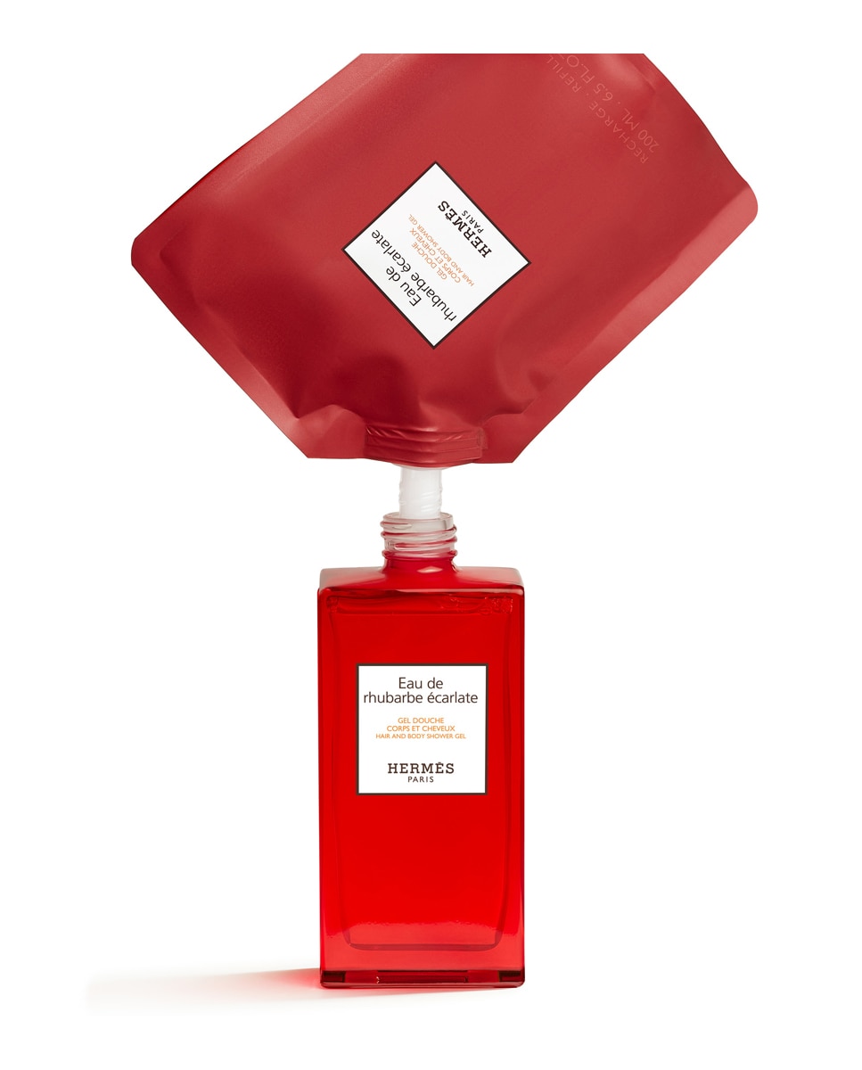 Recarga Gel de Ducha para cuerpo y cabello Eau de Rhubarbe