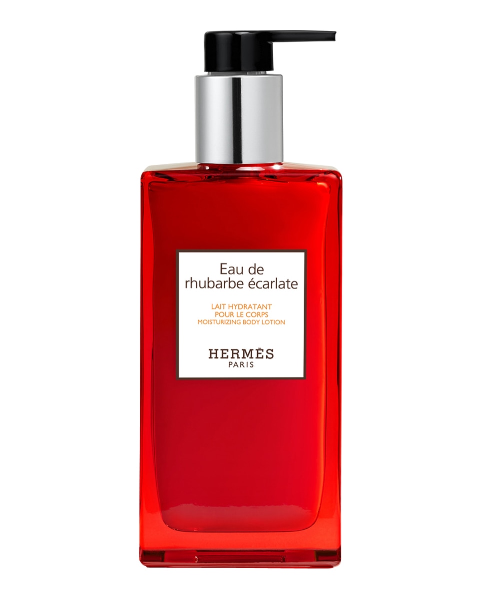 Leche corporal hidratante Eau de Rhubarbe Écarlate Hermès 200 ml