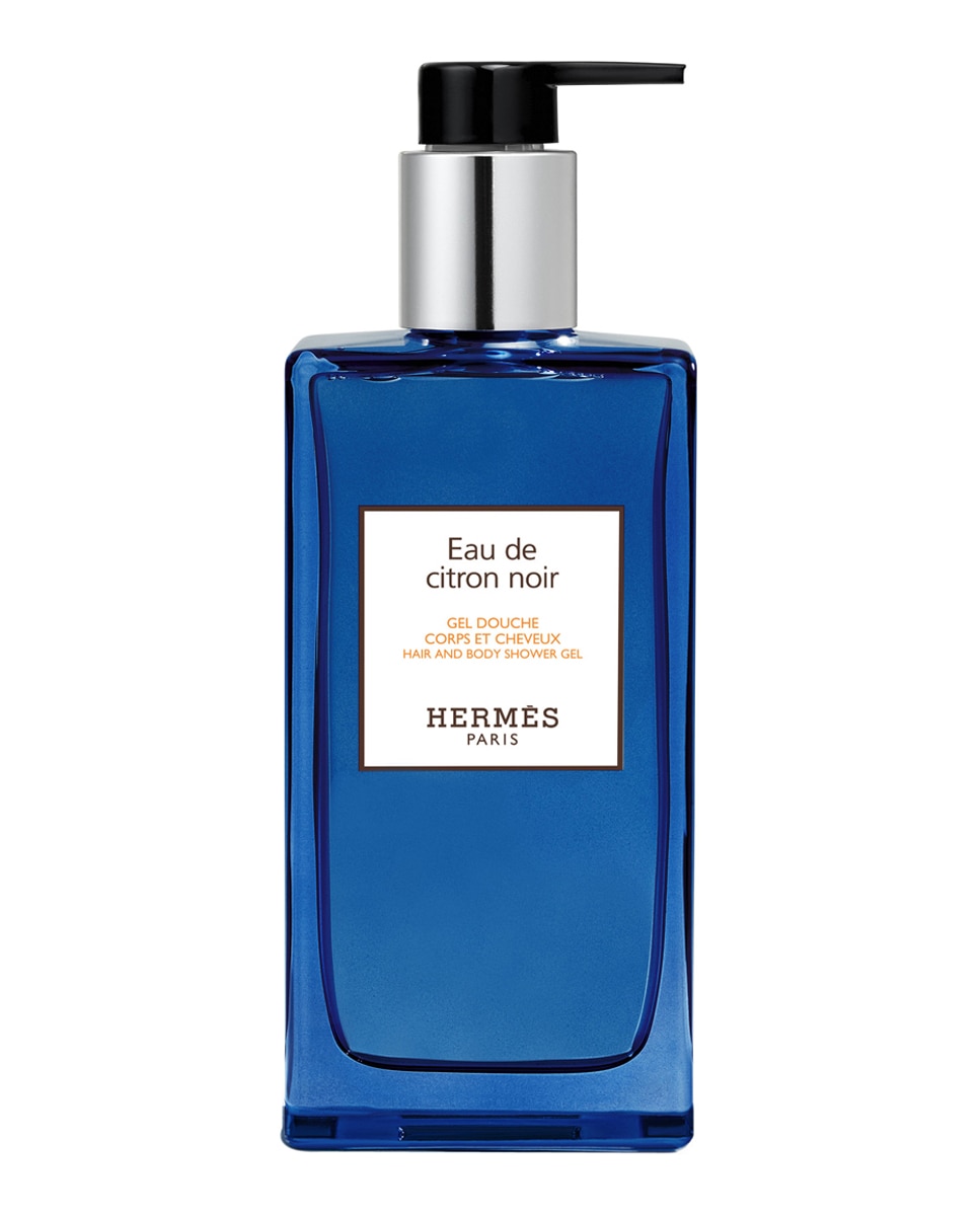 Hermès - Gel de ducha para cuerpo y cabello Eau de Citron Noir 200 ml Hermès.