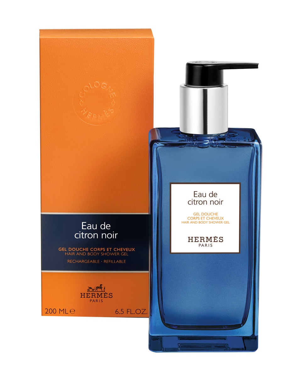 Gel de ducha para cuerpo y cabello Eau de Citron Noir Hermès - 200 ml 3