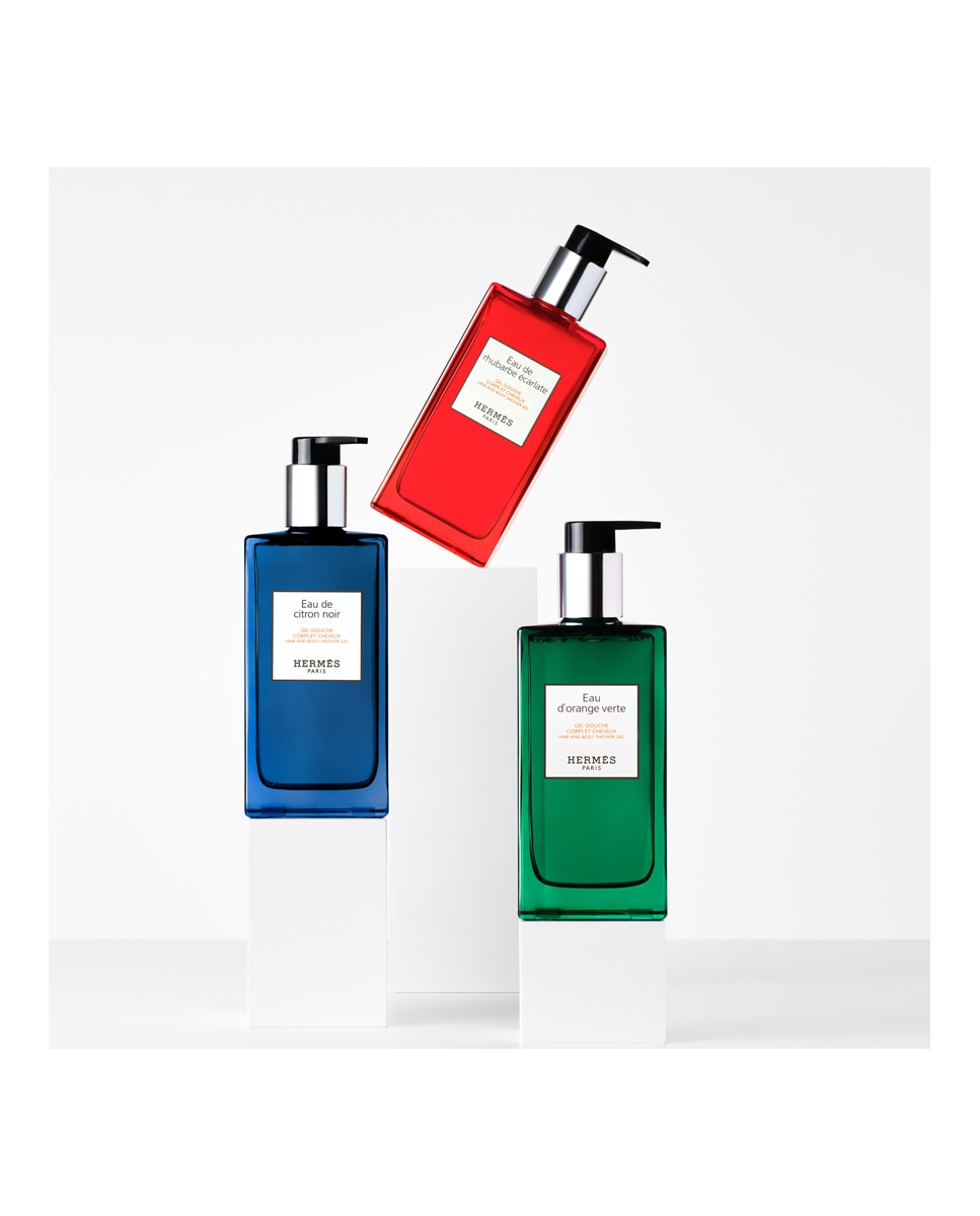Gel de ducha para cuerpo y cabello Eau de Citron Noir Hermès - 200 ml 7