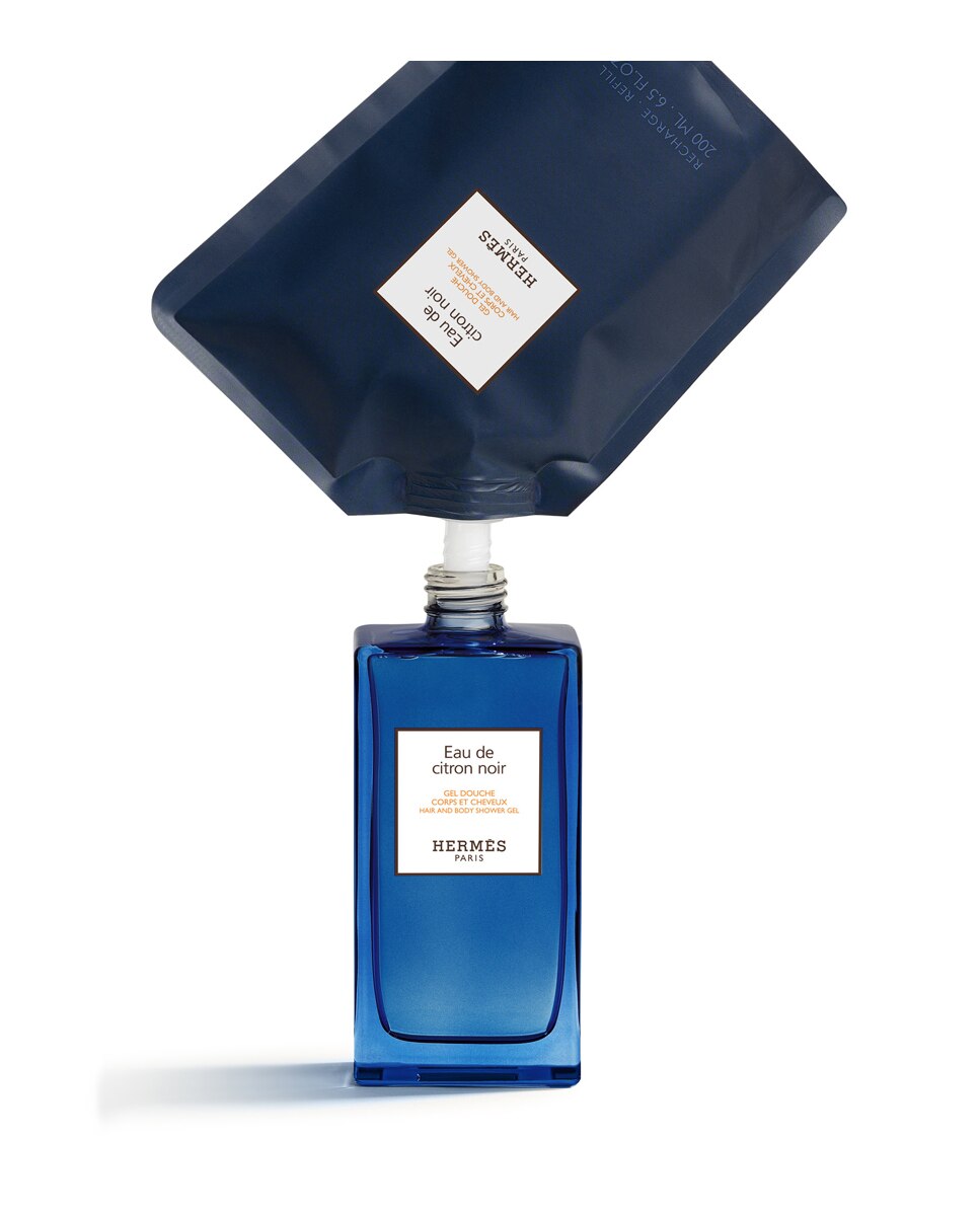 Recarga Gel de Ducha para cuerpo y cabello Eau de Citron Noir Hermès - 200 ml 2