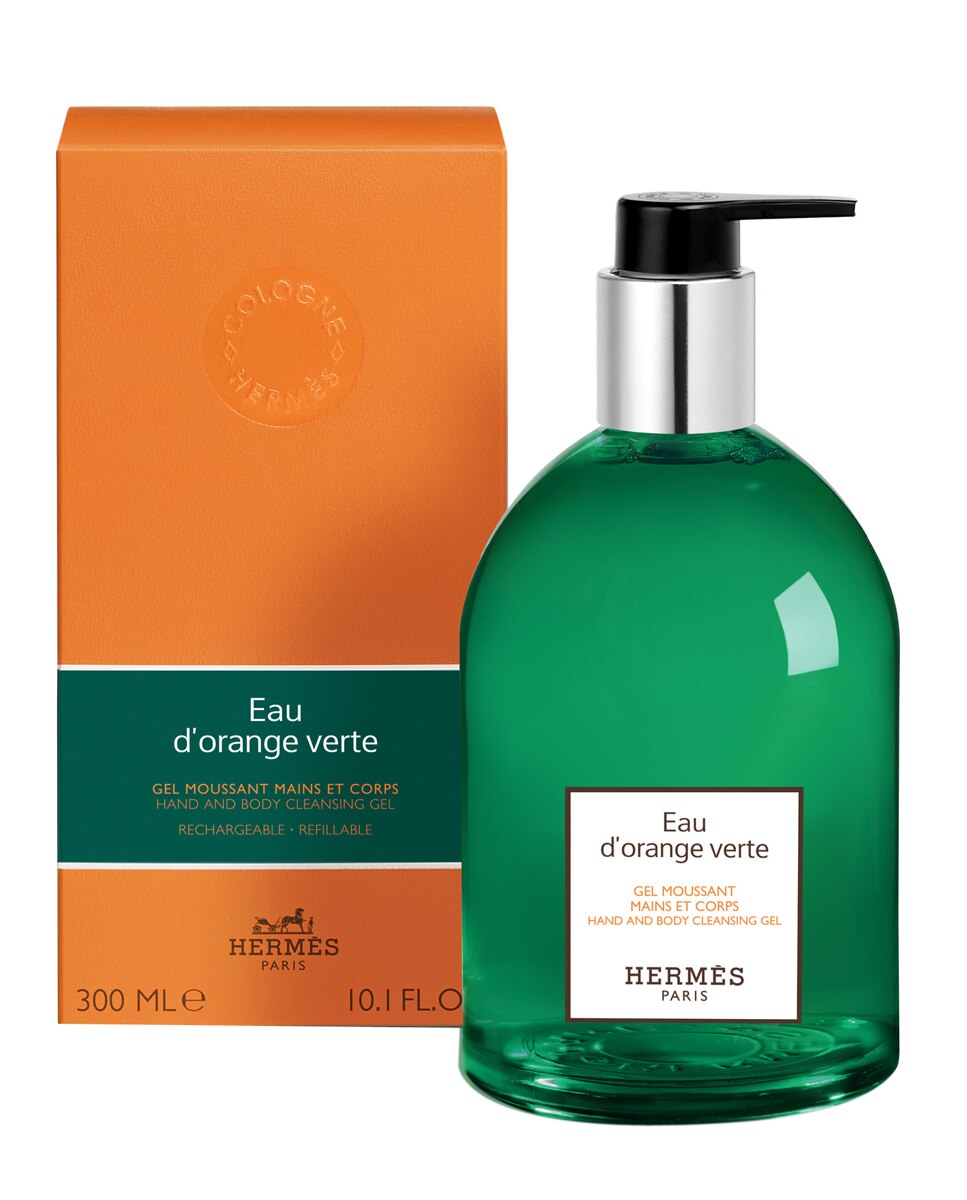 Gel espumoso para manos y cuerpo Eau d'Orange Verte Hermès 300 ml