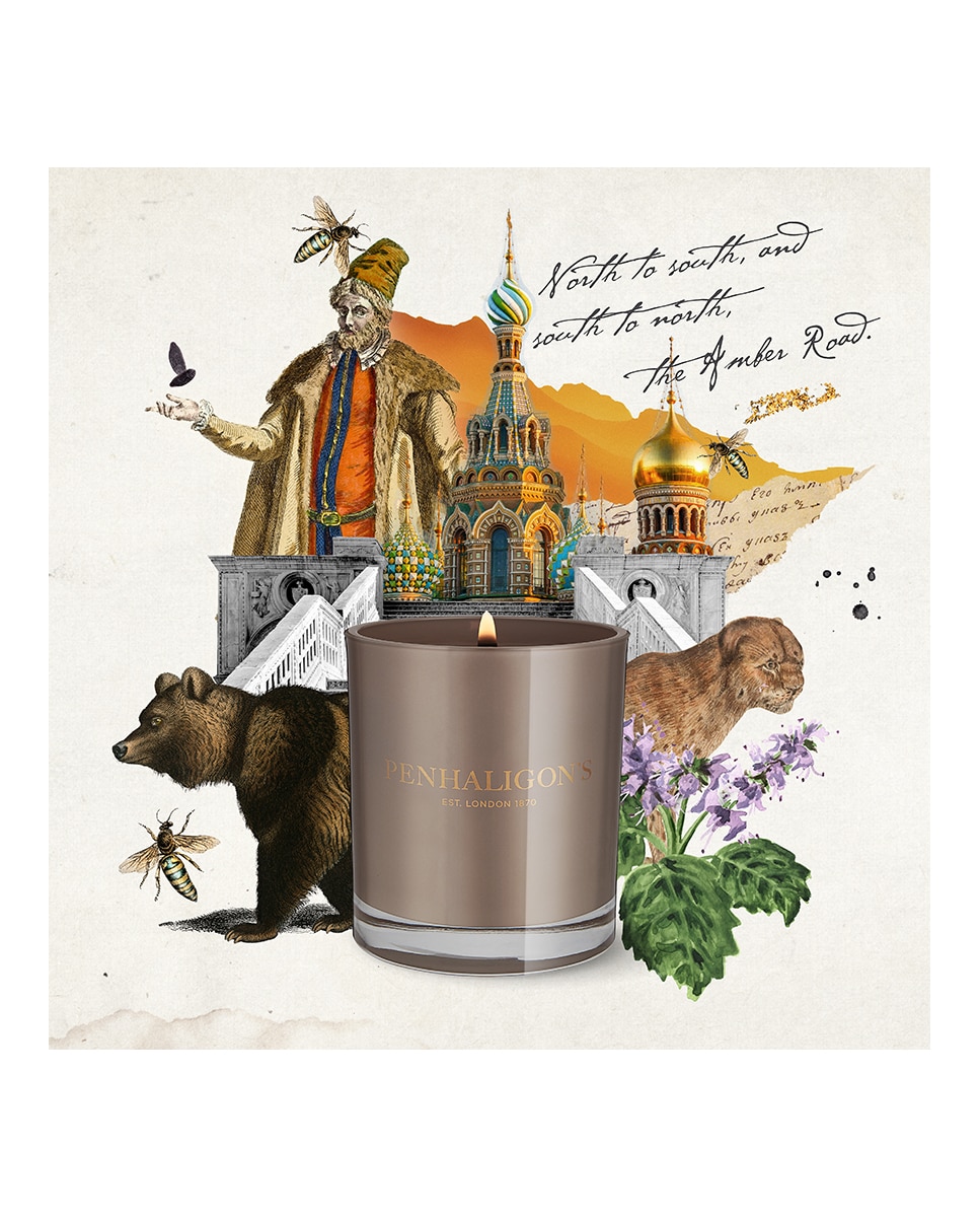 Vela Aromática Anbar Stone Penhaligon's - Internet 200 g Internet-4