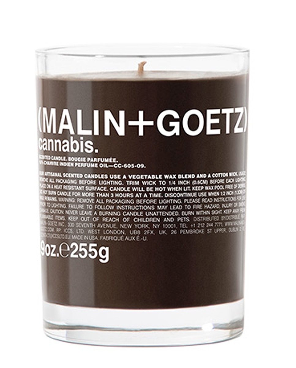 Vela de Cannabis Malin+Goetz 1