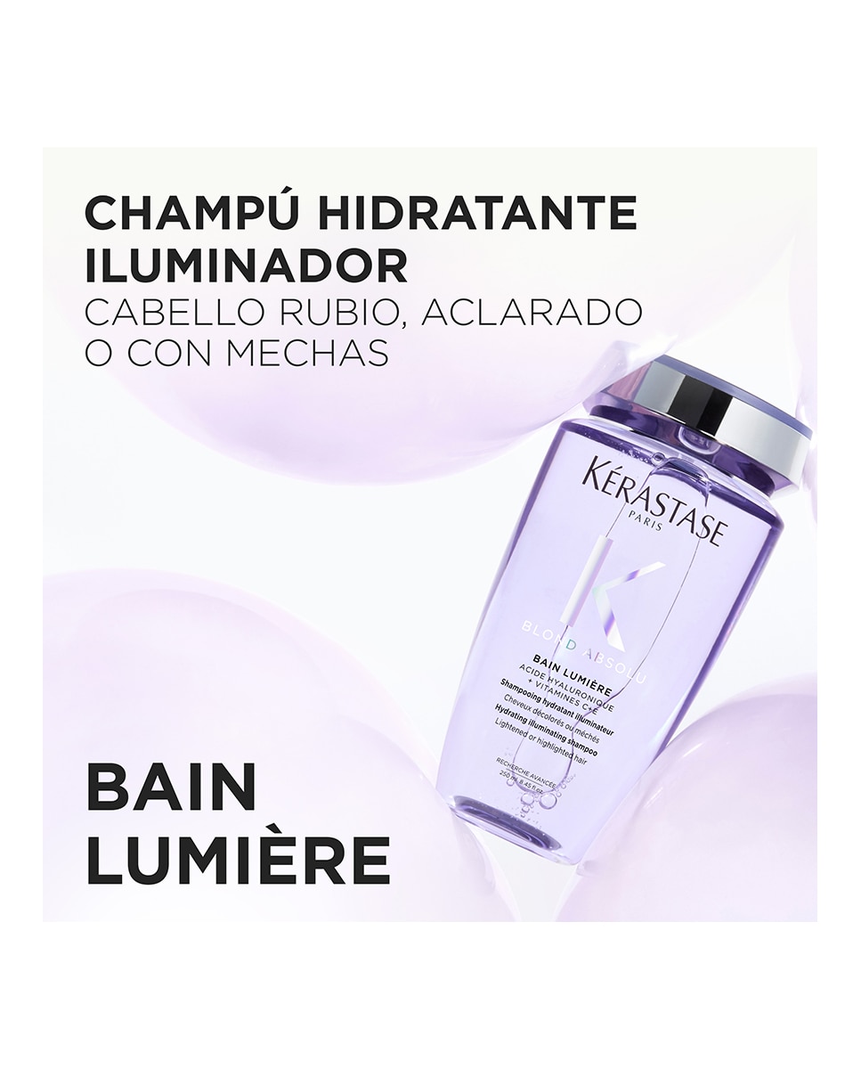Champú Blond Absolu Bain Lumiére Kérastase - 250 ml 2