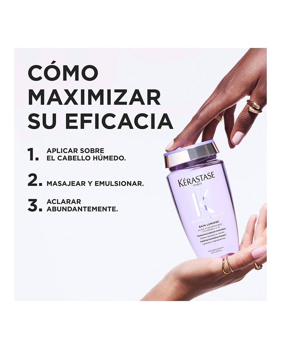 Champú Blond Absolu Bain Lumiére Kérastase - 250 ml 7