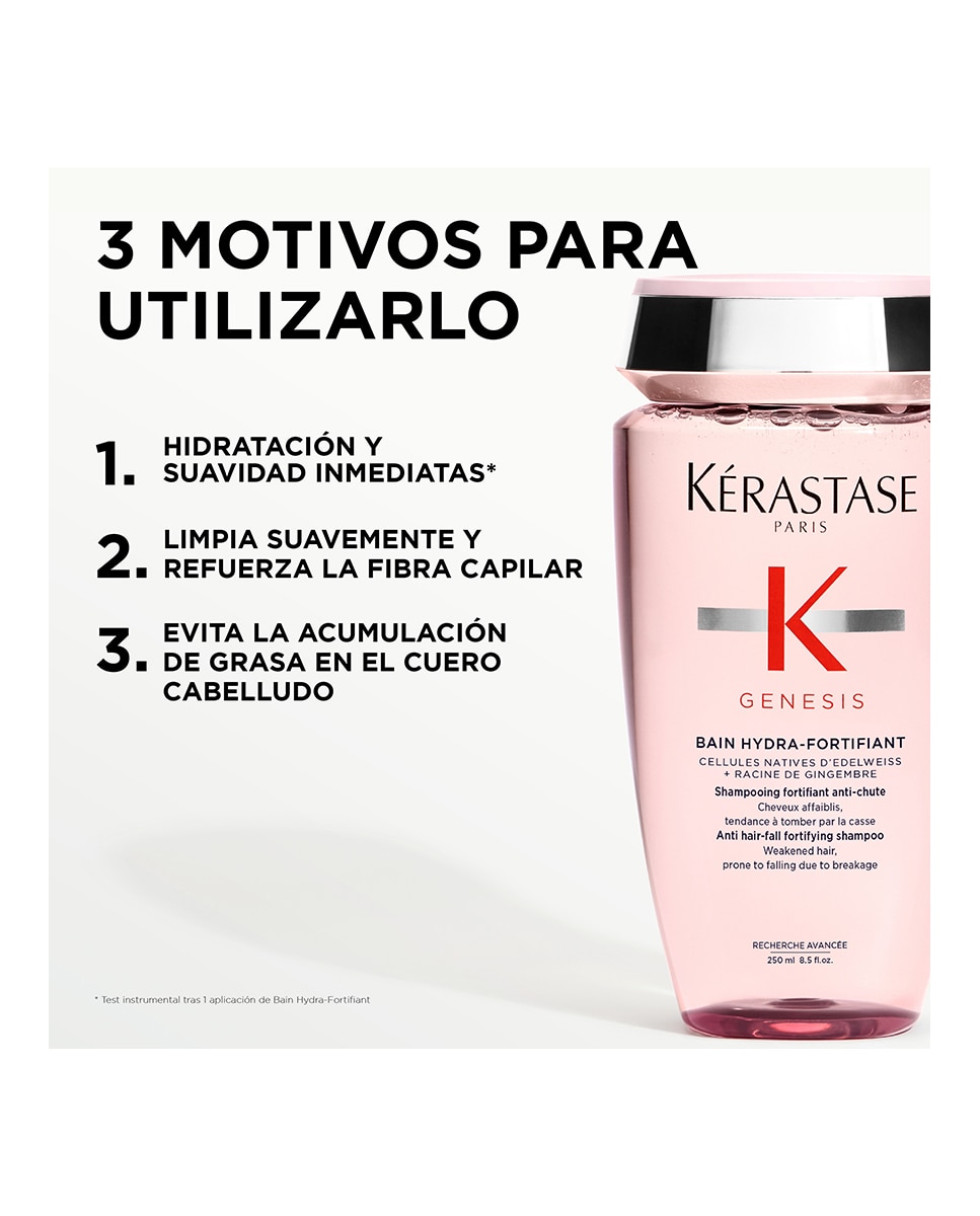 Champú Génesis Baño Hydra-Fortifiant Kérastase - 250 ml 3