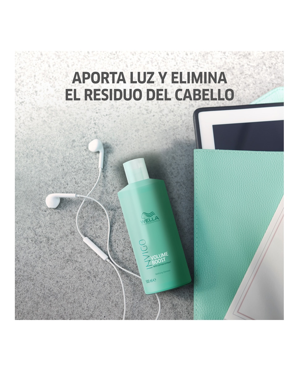 Champú Invigo Volume Boost 500 ml Wella Professionals - 500 ml 4