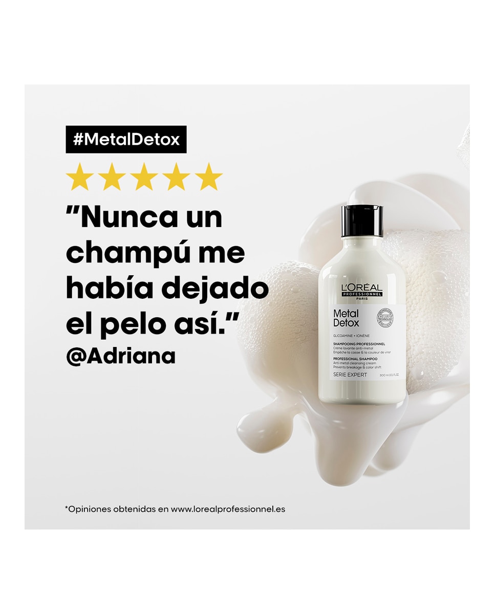 Champú Metal Detox 300 ml L'Oreal Professionnel - 300 ml 12