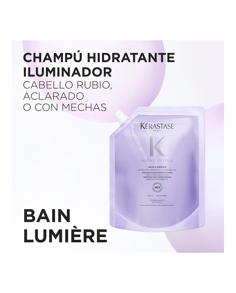 Recarga Champú Bain Lumière Kérastase - 500ml 2