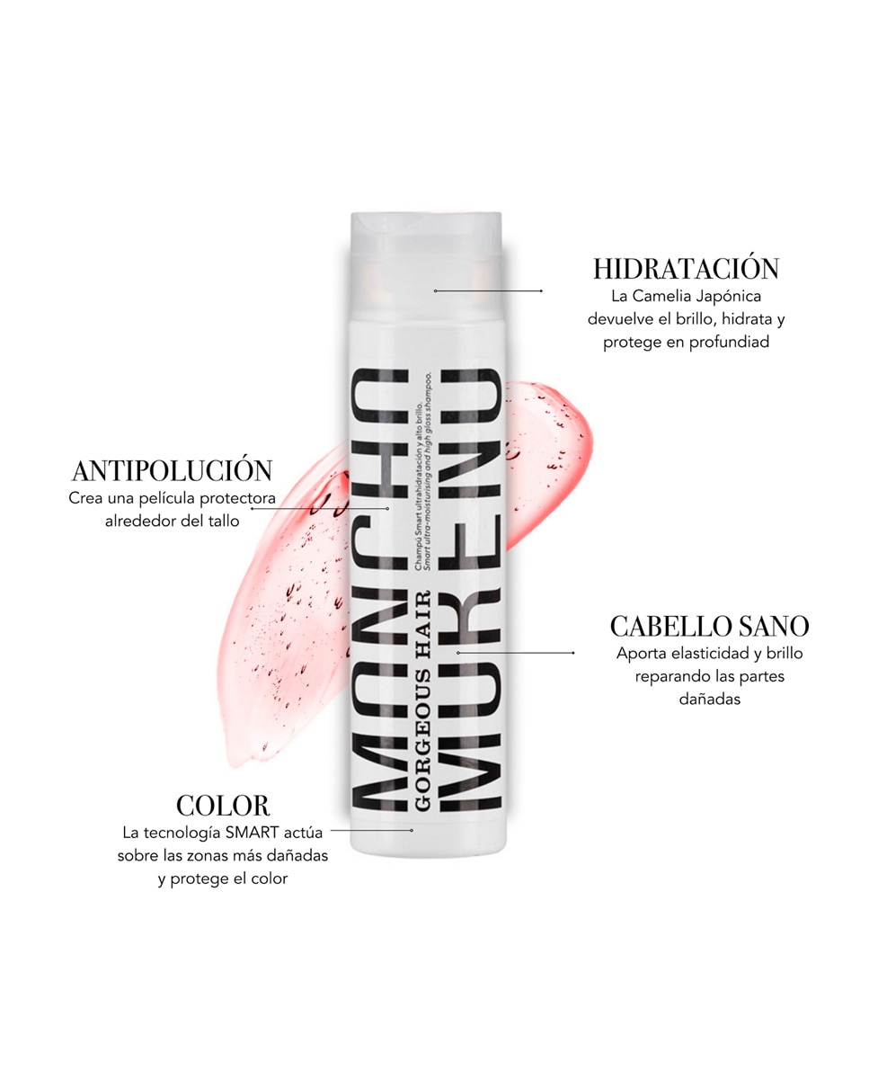 Champú hidratante Gorgeous 250 ml Moncho Moreno 250 ml 3