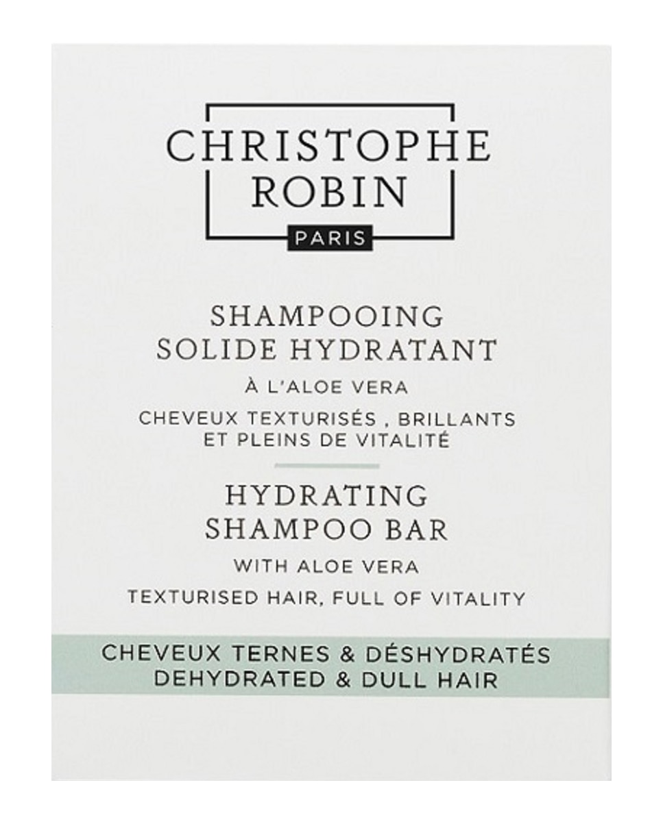 Christophe Robin - Champú Sólido Hidratante al Aloe Vera 100 g Christophe Robin.